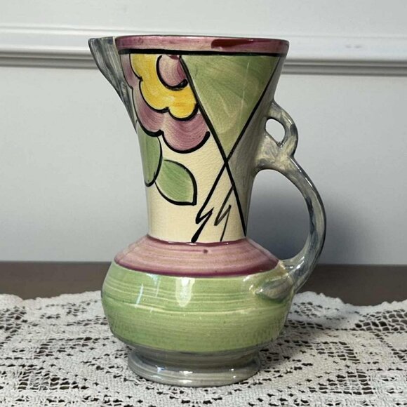English pottery - Art Deco Wade Heath pitcher - Picture 1 of 10